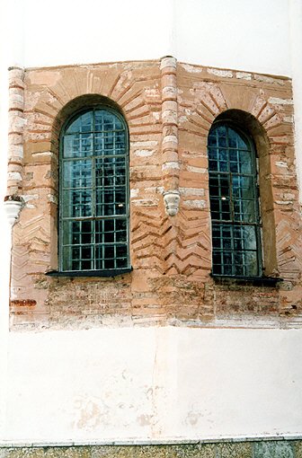 Novgorod district. Veliky Novgorod. Cathedral of Sophia, the Divine Wisdom. Fragment. XI