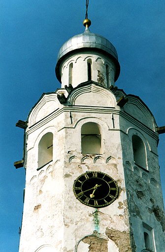 Novgorod district. Veliky Novgorod. Kremlin. Belfry. XV