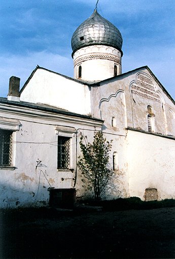 Novgorod district. Veliky Novgorod. Church of Demetrius of Thessalonica. XIV