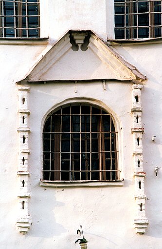 Novgorod district. Veliky Novgorod. Church of Ivan on Opoki. Fragment. XV