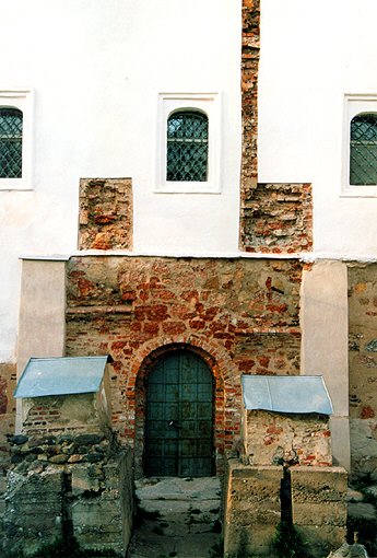 Novgorod district. Veliky Novgorod. Church of George, Victor the Great Martyr on Torgu. Fragment. XVII-XVIII