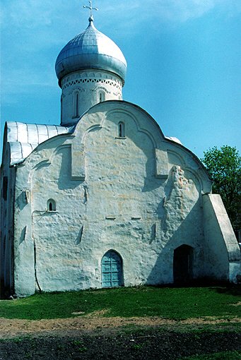 Novgorod district. Veliky Novgorod. Church of Blaise, the Martyr on Vlasova street. XIII