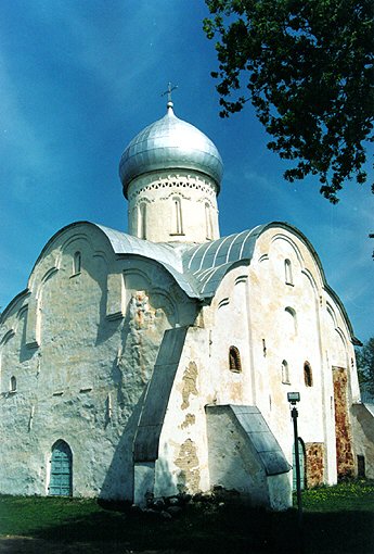 Novgorod district. Veliky Novgorod. Church of Blaise, the Martyr on Vlasova street. XIII