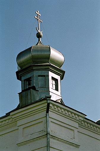 Novgorod district. Veliky Novgorod. Assumption Church in Kolmovo. Fragment. XIV