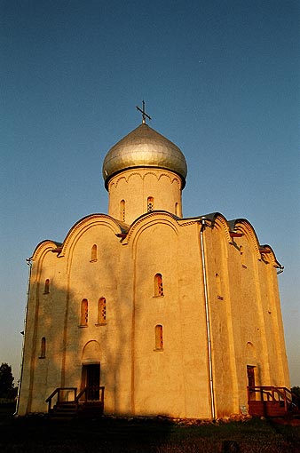 Novgorod district. Spas Nereditsy. Transfiguration Church on Nereditsa. XII