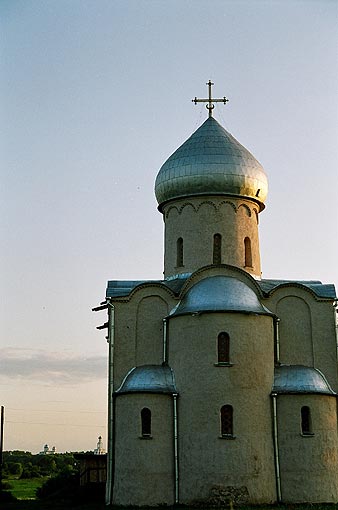 Novgorod district. Spas Nereditsy. Transfiguration Church on Nereditsa. XII