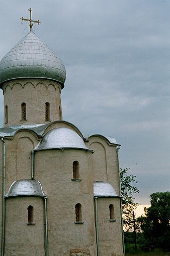 Novgorod district. Spas Nereditsy. Transfiguration Church on Nereditsa. XII