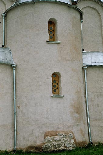 Novgorod district. Spas Nereditsy. Transfiguration Church on Nereditsa. Fragment. XII