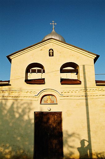 Novgorod district. Veliky Novgorod. Church of John the Theologian on Vitka (in Radokovitsy). Fragment. XIV