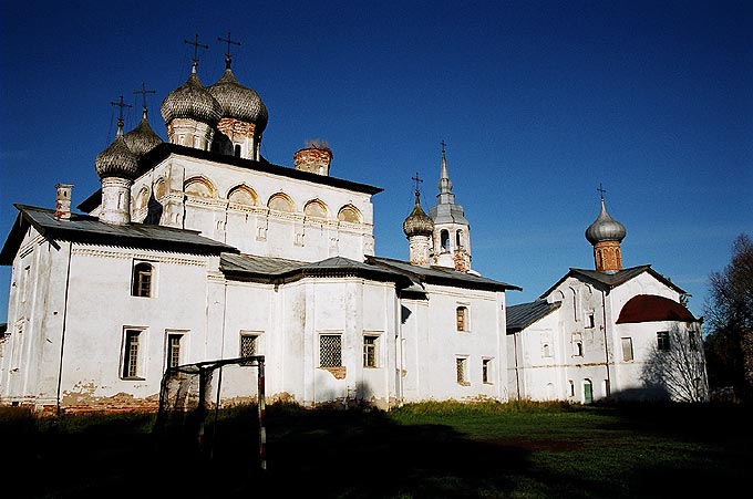 Novgorod district. Veliky Novgorod. Derevyanitsky Monastery. Resurrection Church. XVIII F.Alexeyev