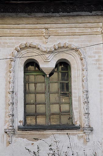 Novgorod district. Veliky Novgorod. Derevyanitsky Monastery. Resurrection Church. Fragment. XVIII F.Alexeyev