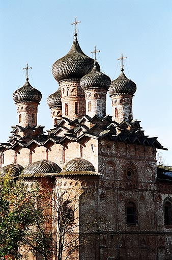 Novgorod district. Veliky Novgorod. Monastery of Holy Spirit. Trinity Church. XVI