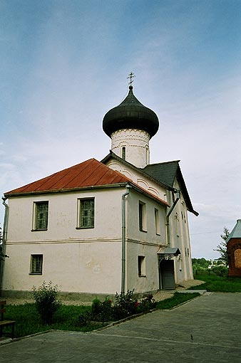 Novgorod district. Veliky Novgorod. Zverin Monastery. Church of Simeon. XV