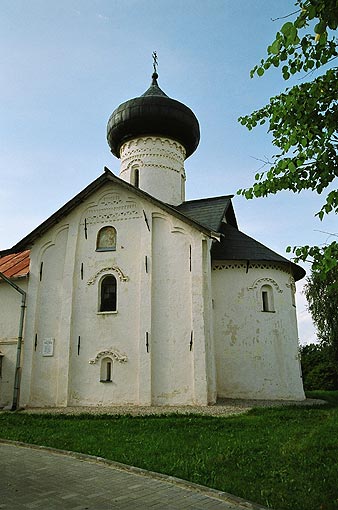 Novgorod district. Veliky Novgorod. Zverin Monastery. Church of Simeon. XV