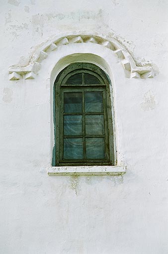 Novgorod district. Veliky Novgorod. Zverin Monastery. Church of Simeon. Fragment. XV