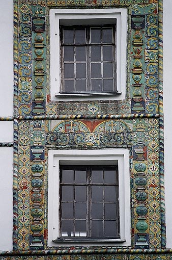 Novgorod district. Vyazhischi. Vyazhisky Monastery. Church of John the Theologian. Fragment. XVII