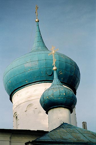 Starorussky district. Staraya Russa. Church of George, Victor the Great Martyr. Fragment. XV