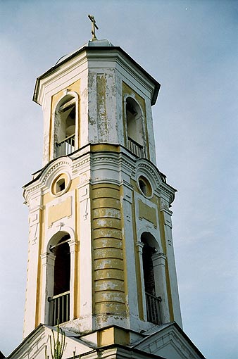 Starorussky district. Staraya Russa. Church of Nicolas. Belfry. XIX