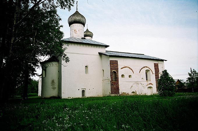 Starorussky district. Staraya Russa. Transfiguration Monastery. Church of Purification of the Holy Virgin. XVII