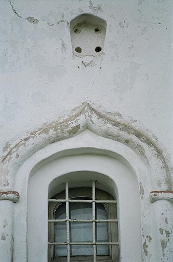 Starorussky district. Staraya Russa. Transfiguration Monastery. Transfiguration Church. Fragment. XII