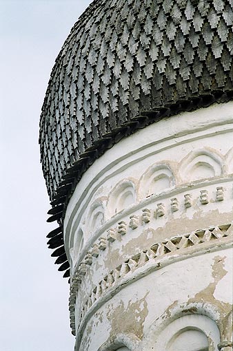 Starorussky district. Staraya Russa. Transfiguration Monastery. Transfiguration Church. Fragment. XII