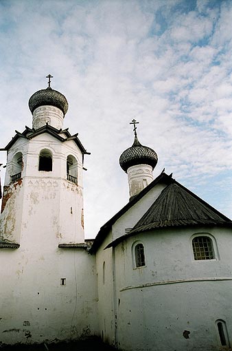 Starorussky district. Staraya Russa. Transfiguration Monastery. Nativity Church. XVII