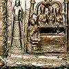 Novgorod district. Veliky Novgorod. Cathedral of Sophia, the Divine Wisdom. Fragment. Korsunsky Gate. XII