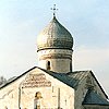 Novgorod district. Veliky Novgorod. Church of Demetrius of Thessalonica. XIV