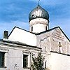 Novgorod district. Veliky Novgorod. Church of Demetrius of Thessalonica. XIV