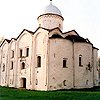 Novgorod district. Veliky Novgorod. Church of Ivan on Opoki. XV