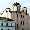 Novgorod district. Veliky Novgorod. Cathedral of Nicolas on Yaroslav's Site. XII