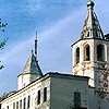 Novgorod district. Veliky Novgorod. Gate-church of Gostiny Dvor. XVII