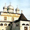 Novgorod district. Veliky Novgorod. Cathedral of The Sign Icon of the Virgin. XVII