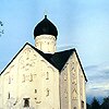 Novgorod district. Veliky Novgorod. Salvation Church on Ilin. XIV