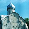 Novgorod district. Veliky Novgorod. Church of Blaise, the Martyr on Vlasova street. XIII