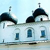 Novgorod district. Veliky Novgorod. Antoniev Monastery. Church of Nativity of the Virgin. XII