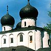 Novgorod district. Veliky Novgorod. Antoniev Monastery. Church of Nativity of the Virgin. XII