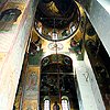 Novgorod district. Yurevo. Yurev Monastery. Cathedral of George, Victor the Great Martyr. Interior. XII