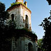 Novgorod district. Khotyazh. Klopsky Monastery. Belfry. XVII