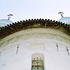 Novgorod district. Veliky Novgorod. Church of Boris and Gleb. Fragment. XVI