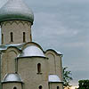 Novgorod district. Spas Nereditsy. Transfiguration Church on Nereditsa. XII