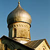 Novgorod district. Veliky Novgorod. Church of John the Theologian on Vitka (in Radokovitsy). XIV