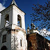 Novgorod district. Veliky Novgorod. Resurrection Church on Krasnoye Pole. XVI