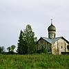 Novgorod district. Veliky Novgorod. Annunciation  Church at village Arkazhi. XII