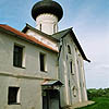 Novgorod district. Veliky Novgorod. Zverin Monastery. Church of Simeon. XV