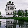 Novgorod district. Vyazhischi. Vyazhisky Monastery. Church of John the Theologian. Fragment. XVII