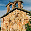 Novgorod district. Veliky Novgorod. Church of John on Myachina. XV