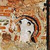 Novgorod district. Veliky Novgorod. Church of John on Myachina. Fragment. XV