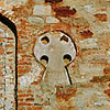 Novgorod district. Veliky Novgorod. Church on Myachina. Fragment. XV