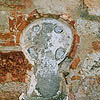 Novgorod district. Veliky Novgorod. Church on Myachina. Fragment. XV